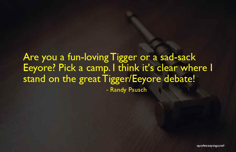 Fun Camp Quotes By Randy Pausch Fun Camp Quotes By Randy Pausch