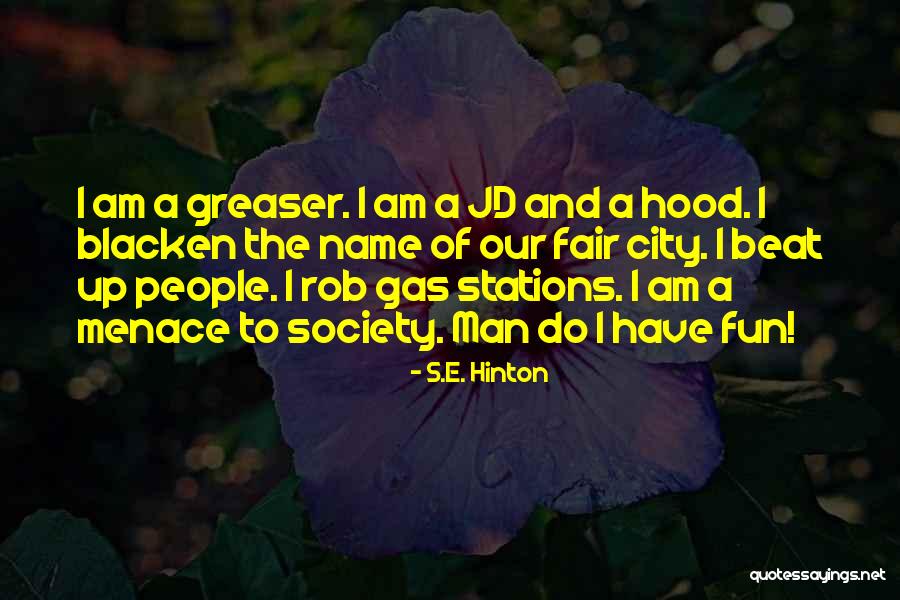 Fun City Quotes By S.E. Hinton Fun City Quotes By S.E. Hinton