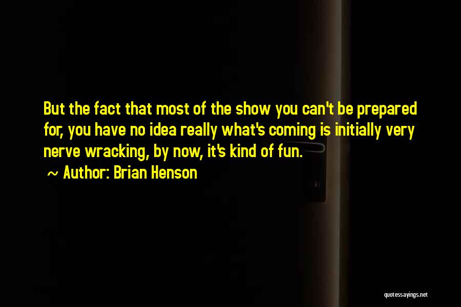 Fun Facts And Quotes By Brian Henson