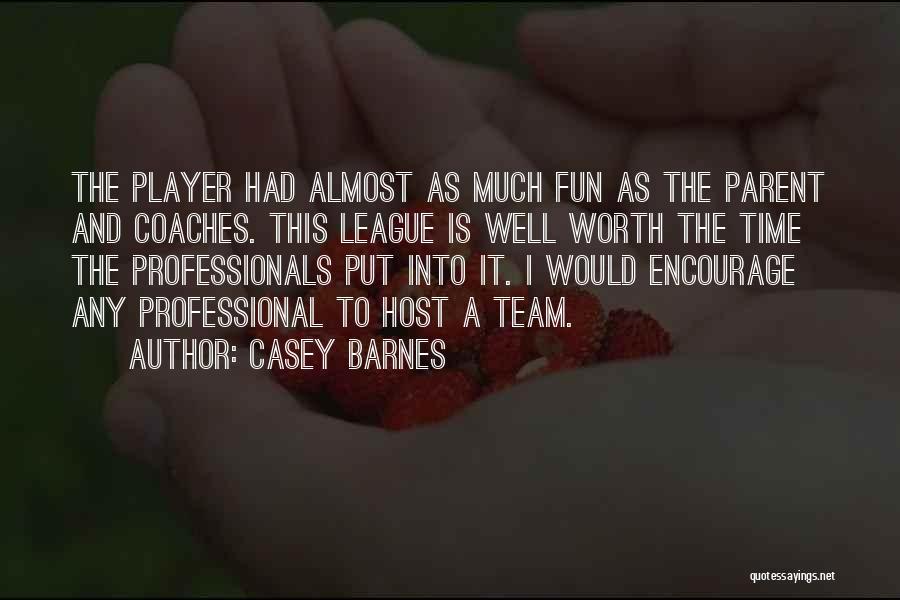 Fun Golf Quotes By Casey Barnes