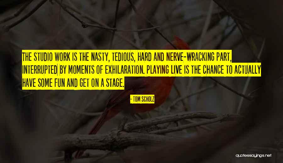 Fun Moments Quotes By Tom Scholz Fun Moments Quotes By Tom Scholz