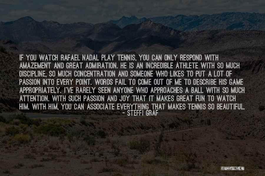 Fun Tennis Quotes By Steffi Graf Fun Tennis Quotes By Steffi Graf