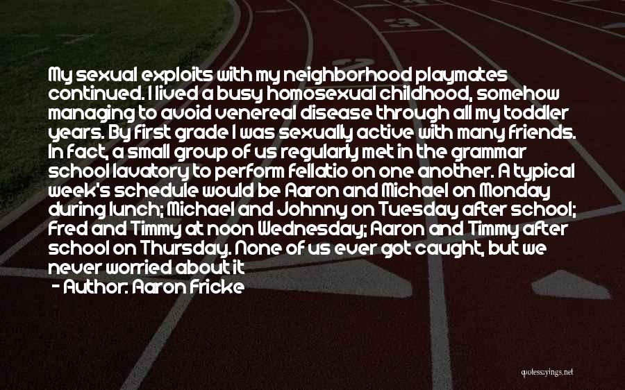Fun Third Grade Quotes By Aaron Fricke