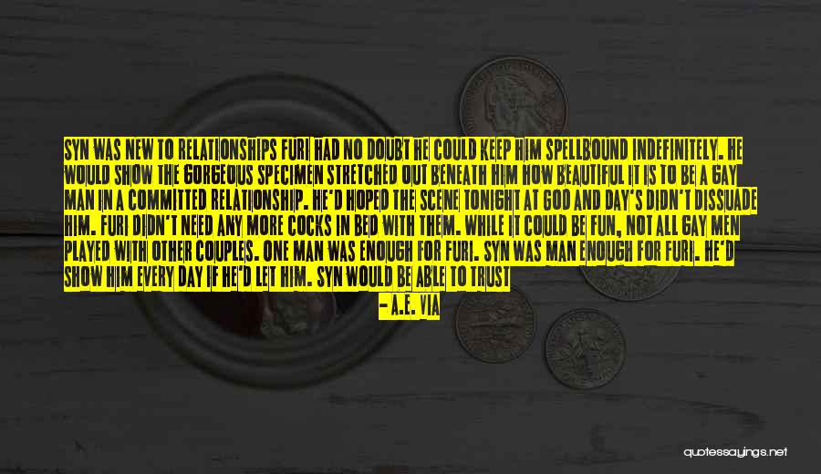 Fun Tonight Quotes By A.E. Via