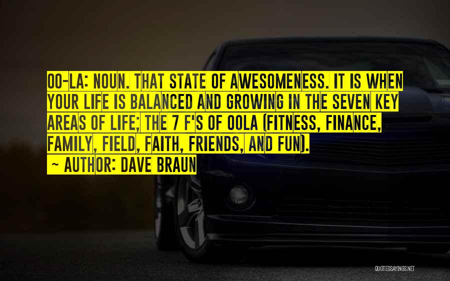 Fun With Family And Friends Quotes By Dave Braun