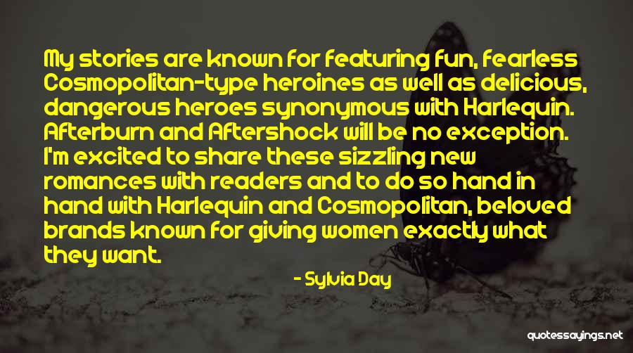 Fun Women's Day Quotes By Sylvia Day Fun Women's Day Quotes By Sylvia Day