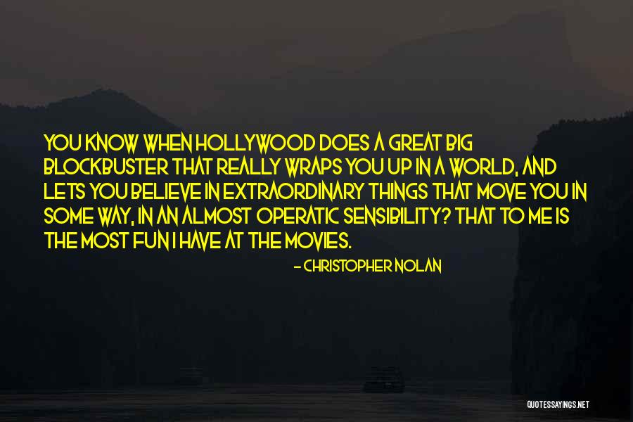 Fun World Quotes By Christopher Nolan Fun World Quotes By Christopher Nolan