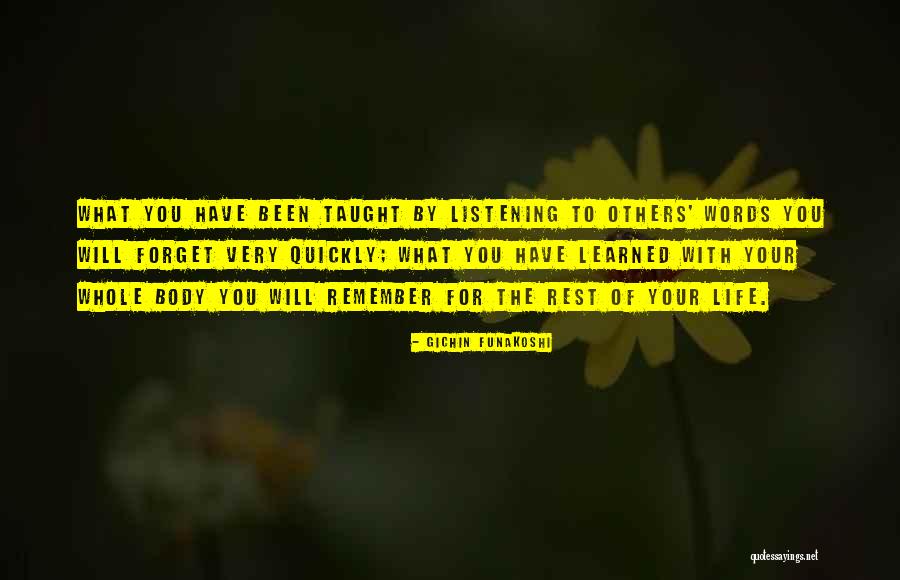 Funakoshi Gichin Quotes By Gichin Funakoshi Funakoshi Gichin Quotes By Gichin Funakoshi