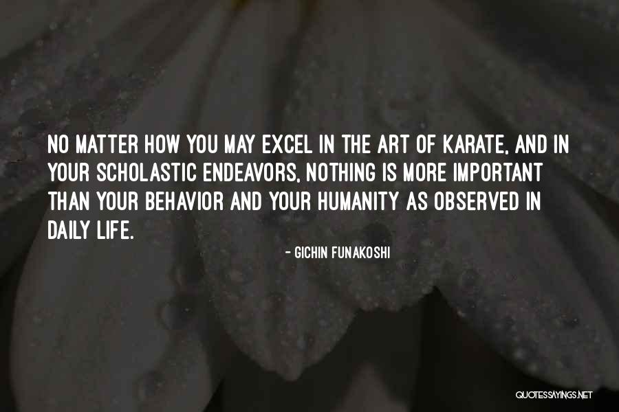 Funakoshi Karate Quotes By Gichin Funakoshi Funakoshi Karate Quotes By Gichin Funakoshi