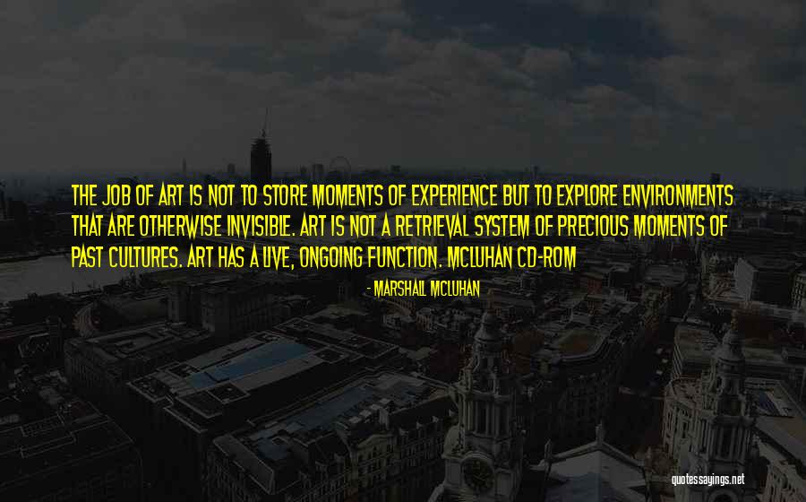 Function Of Art Quotes By Marshall McLuhan Function Of Art Quotes By Marshall McLuhan