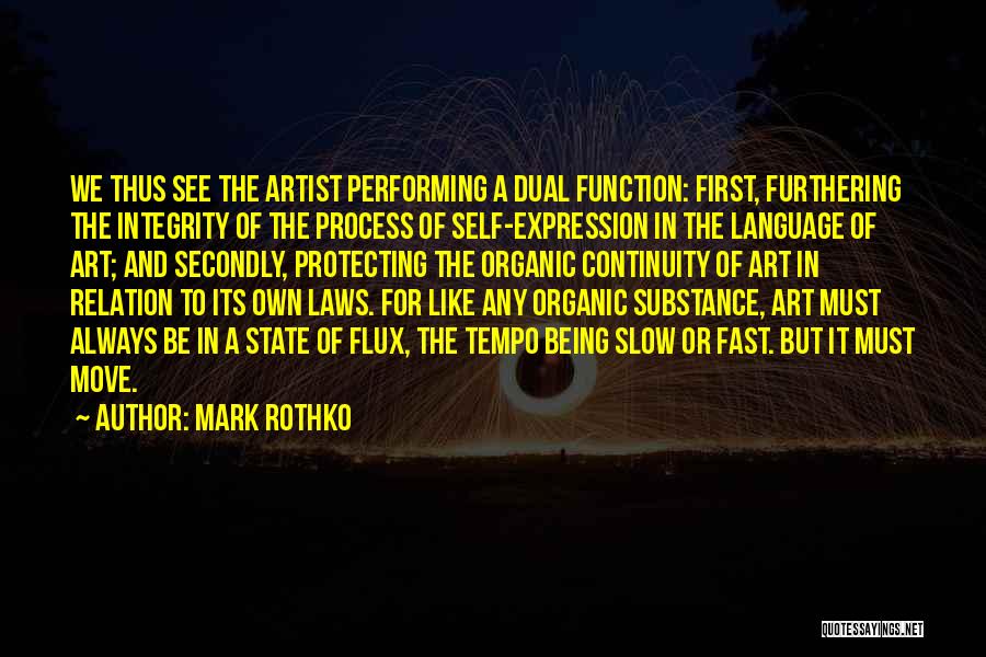 Function Of Language Quotes By Mark Rothko