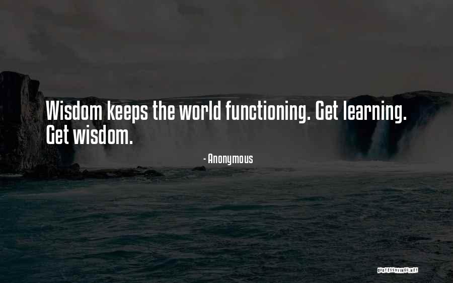 Functioning Quotes By Anonymous Functioning Quotes By Anonymous