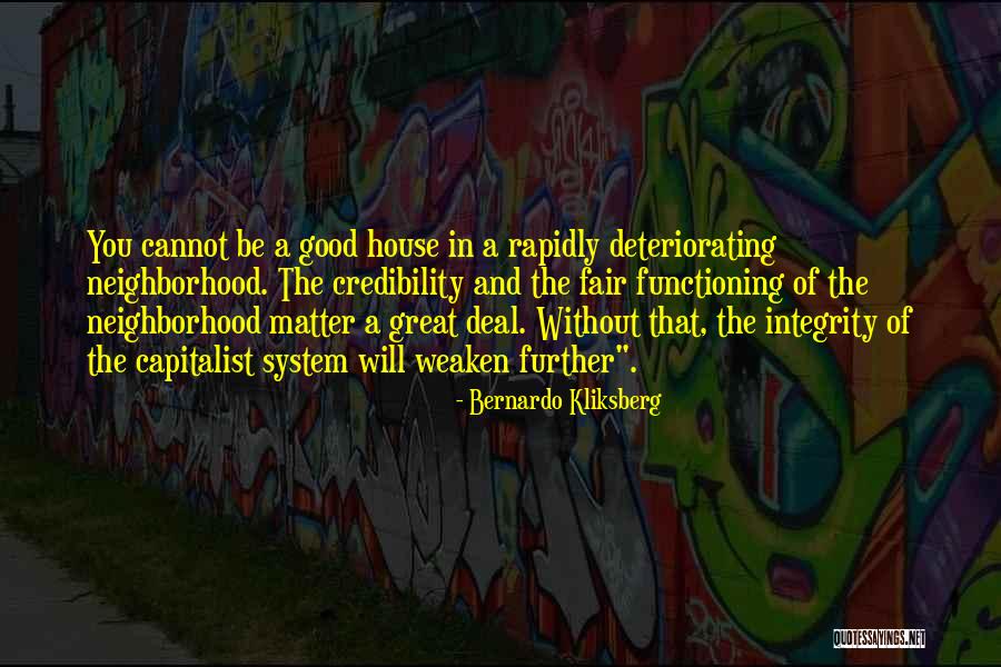 Functioning Quotes By Bernardo Kliksberg Functioning Quotes By Bernardo Kliksberg