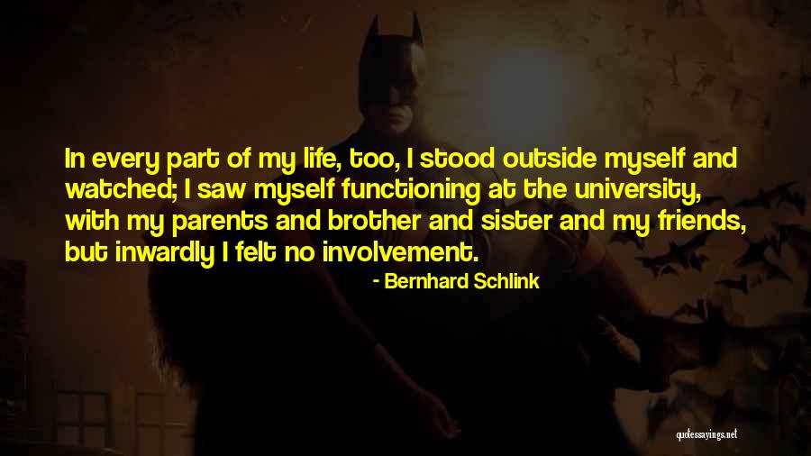 Functioning Quotes By Bernhard Schlink Functioning Quotes By Bernhard Schlink