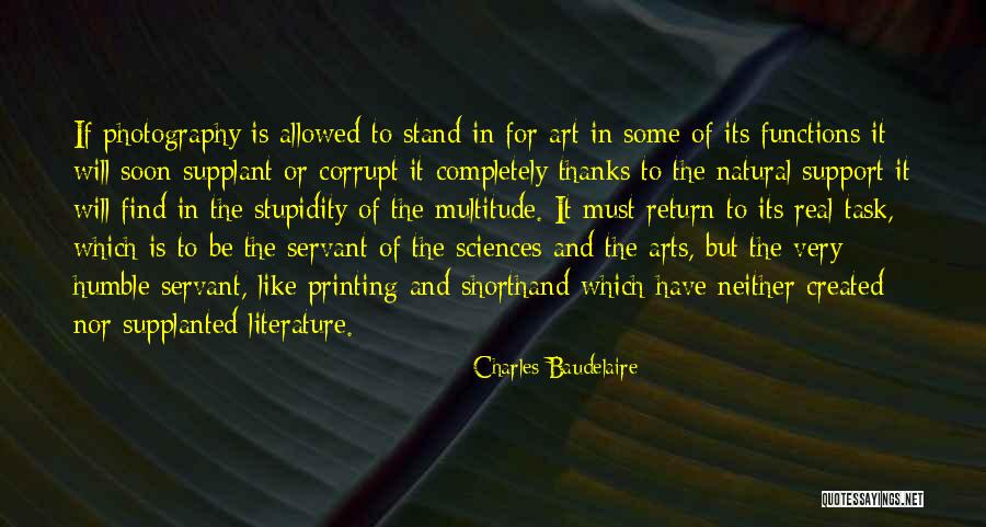 Functions To Support Quotes By Charles Baudelaire Functions To Support Quotes By Charles Baudelaire