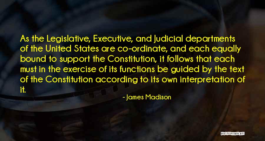 Functions To Support Quotes By James Madison Functions To Support Quotes By James Madison