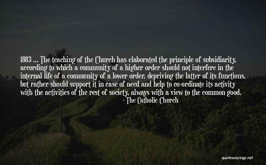 Functions To Support Quotes By The Catholic Church Functions To Support Quotes By The Catholic Church