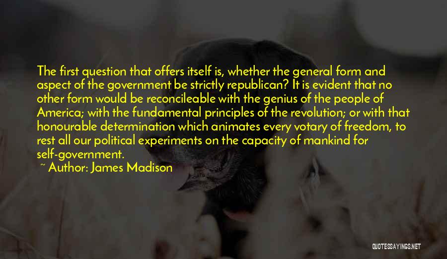 Fundamental Freedom Quotes By James Madison