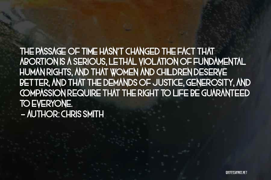 Fundamental Human Rights Quotes By Chris Smith