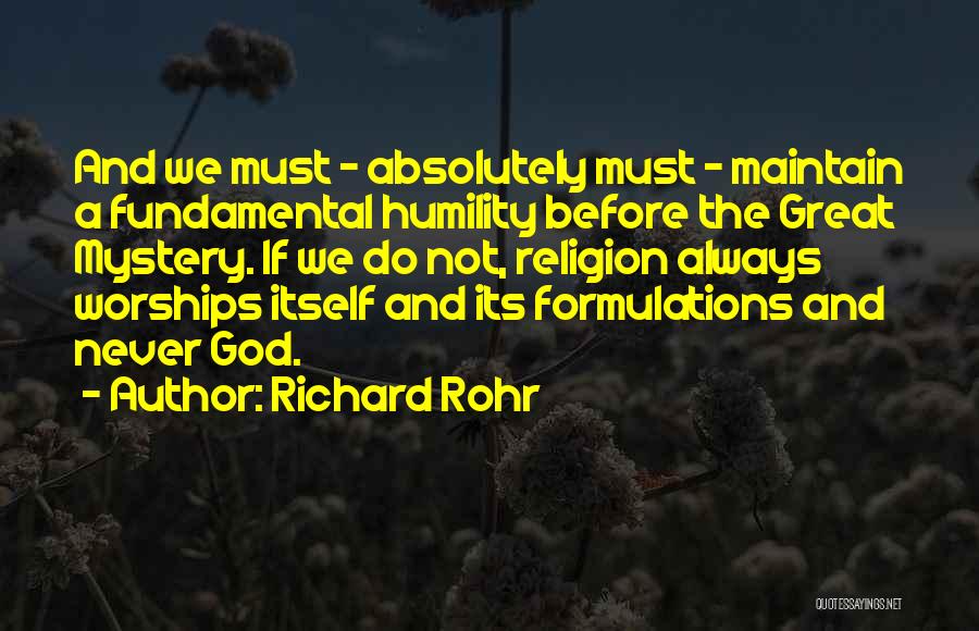 Fundamental Quotes By Richard Rohr