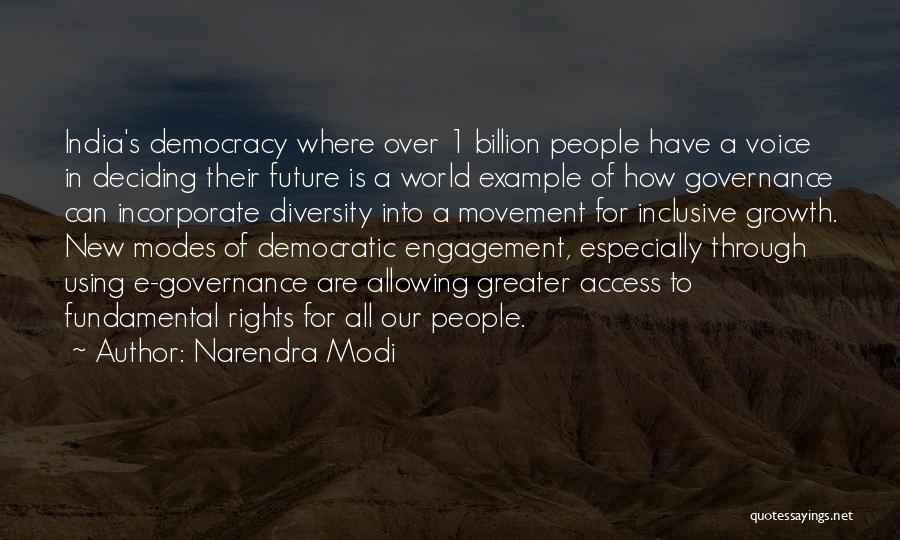 Fundamental Rights Quotes By Narendra Modi