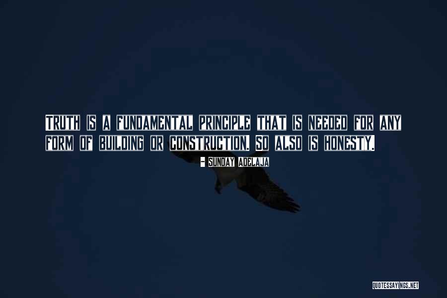 Fundamental Truth Quotes By Sunday Adelaja Fundamental Truth Quotes By Sunday Adelaja