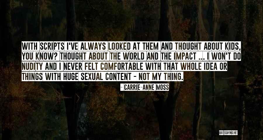 Fundamentales Sinonimo Quotes By Carrie-Anne Moss Fundamentales Sinonimo Quotes By Carrie-Anne Moss