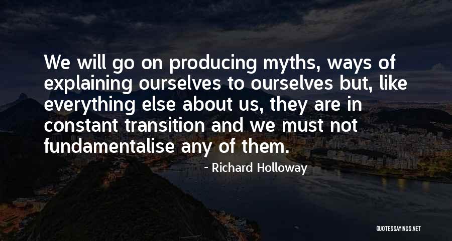 Fundamentalise Quotes By Richard Holloway Fundamentalise Quotes By Richard Holloway