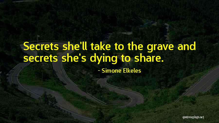 Fundamentare Quotes By Simone Elkeles