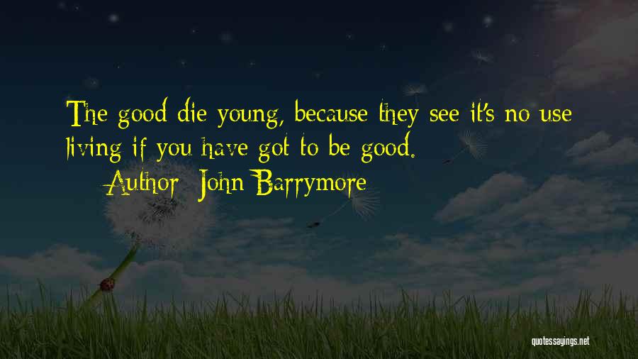 Funerals Loss Of Father Quotes By John Barrymore