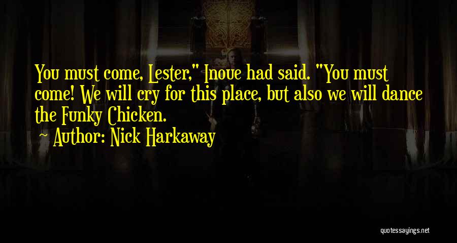 Funky Quotes By Nick Harkaway