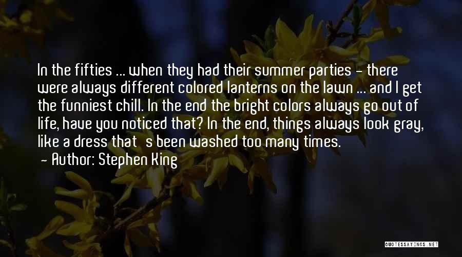 Funniest Summer Quotes By Stephen King