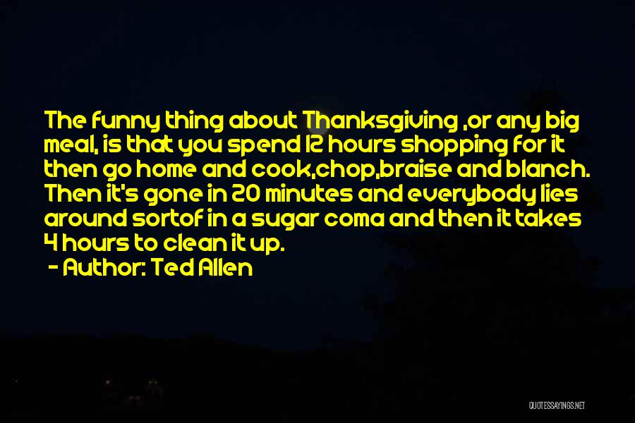 Funny 20 Something Quotes By Ted Allen