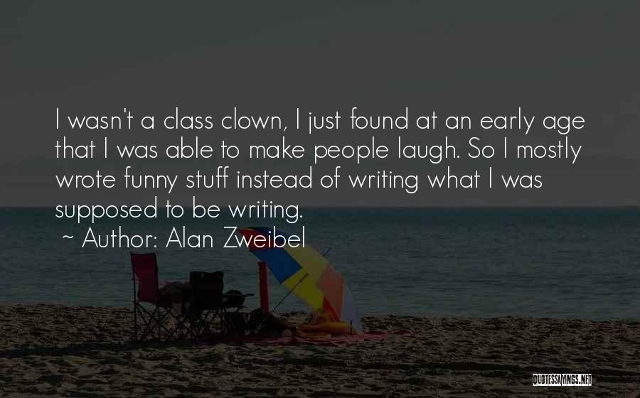 Funny Age Quotes By Alan Zweibel