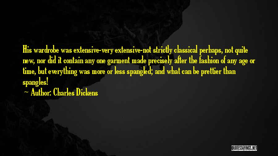 Funny Age Quotes By Charles Dickens