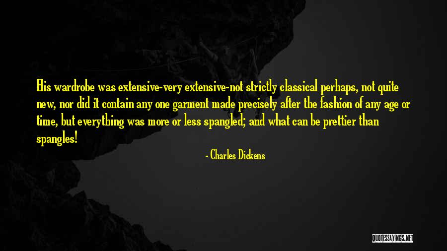 Funny Age Quotes By Charles Dickens