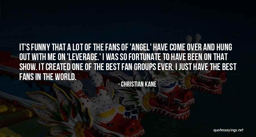 Funny Angel Quotes By Christian Kane
