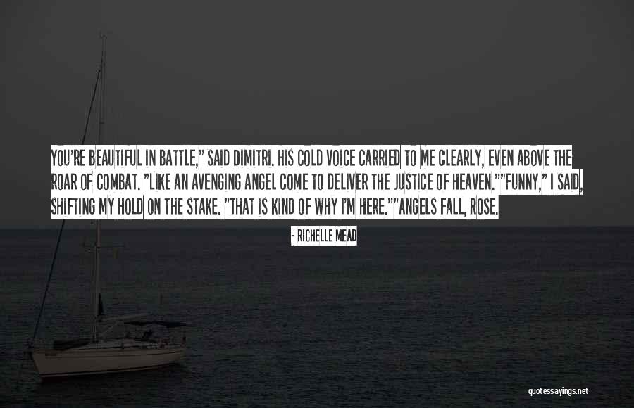 Funny Angel Quotes By Richelle Mead