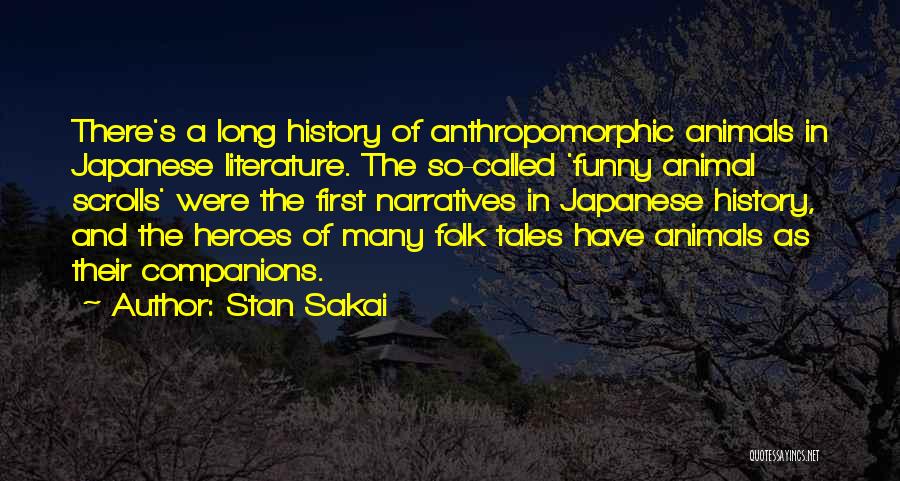 Funny Animals And Quotes By Stan Sakai