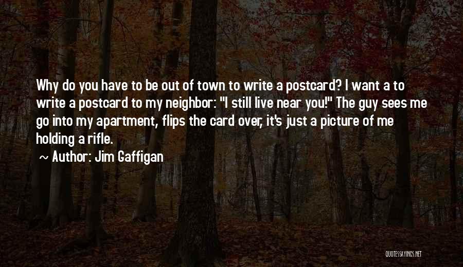 Funny Apartment Quotes By Jim Gaffigan