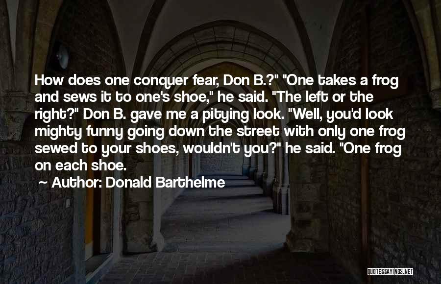 Funny B.tech Quotes By Donald Barthelme