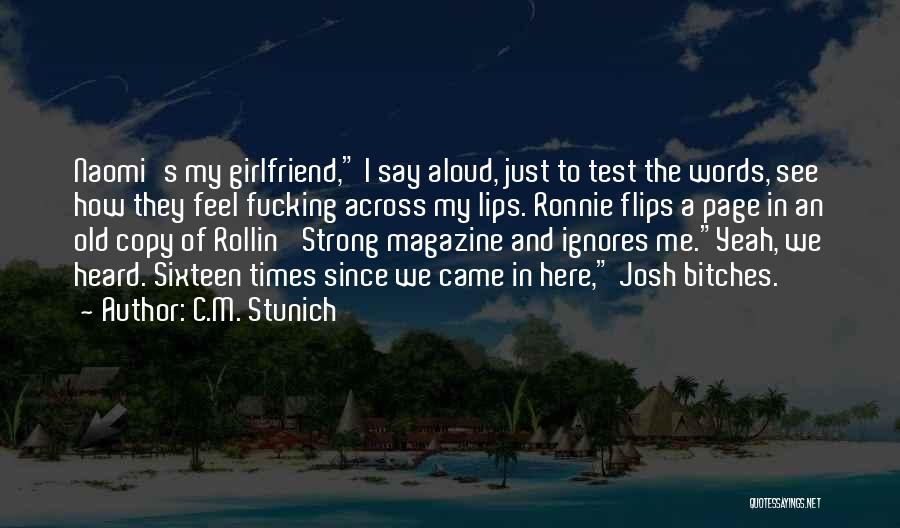 Funny Bad Quotes By C.M. Stunich