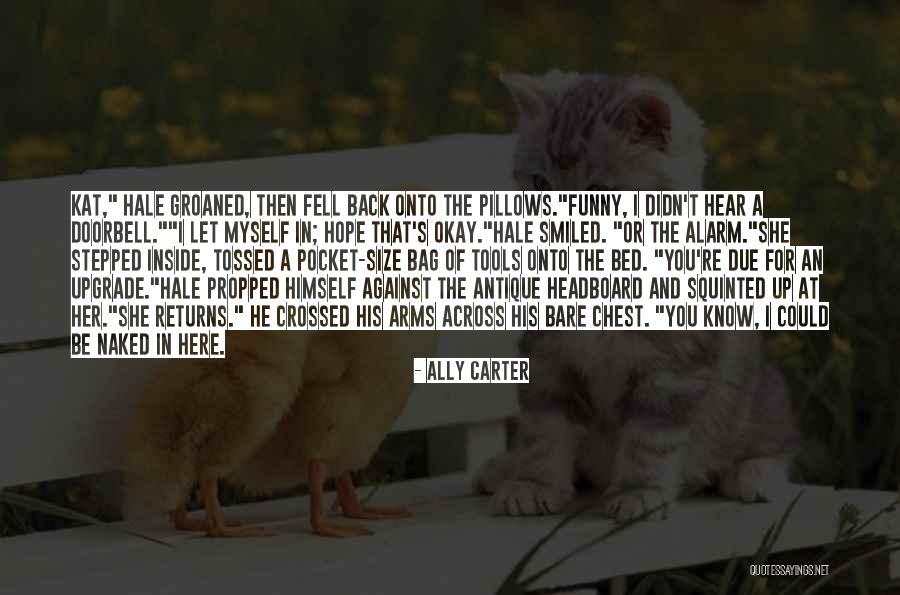Funny Bag Quotes By Ally Carter Funny Bag Quotes By Ally Carter