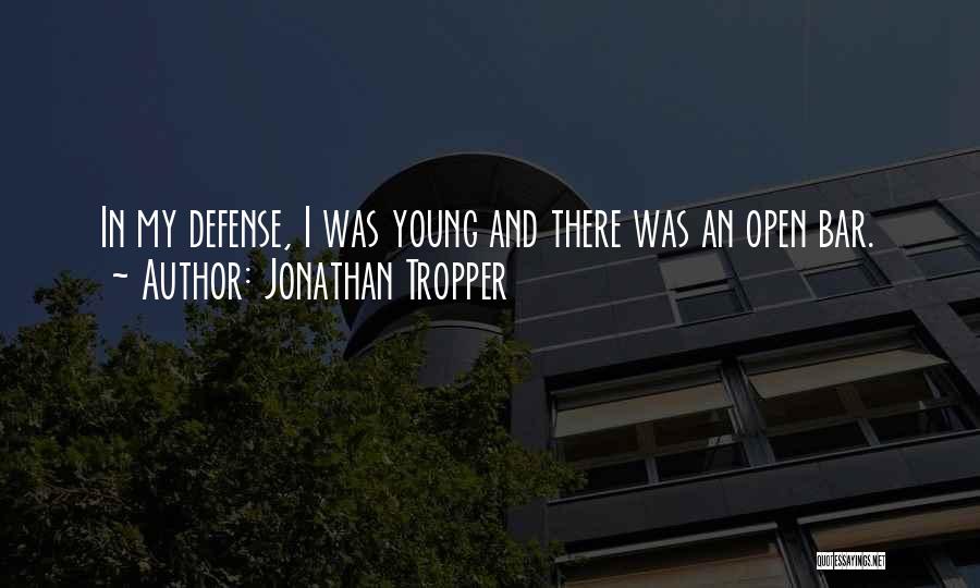 Funny Bar Quotes By Jonathan Tropper