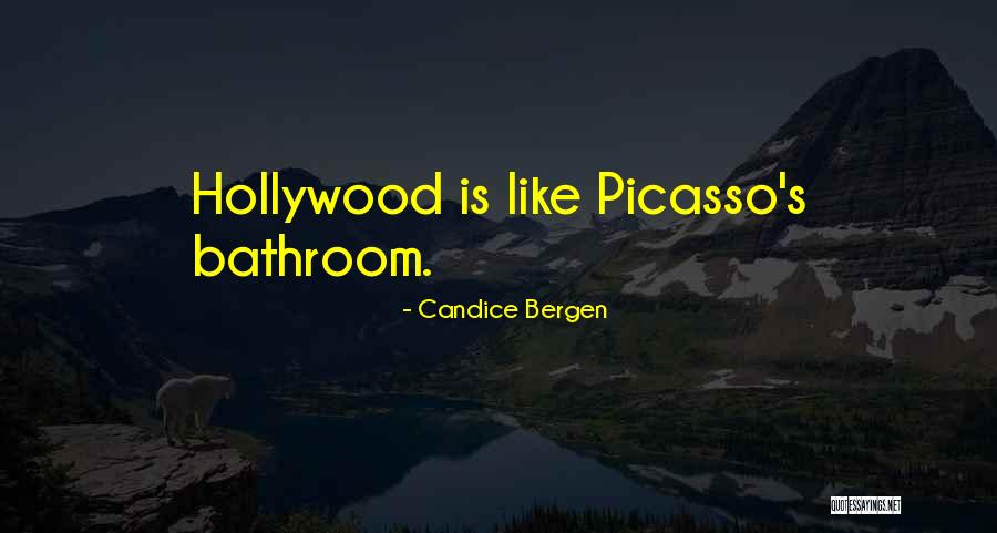 Funny Bathroom Quotes By Candice Bergen