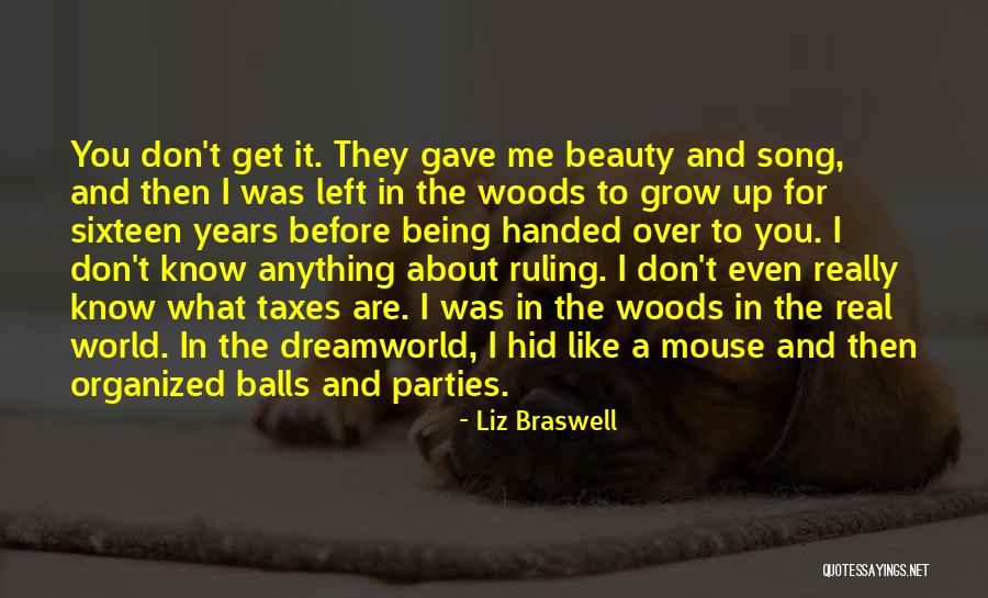 Funny Beauty Quotes By Liz Braswell