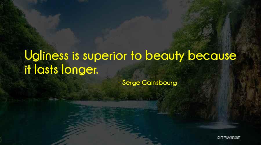 Funny Beauty Quotes By Serge Gainsbourg