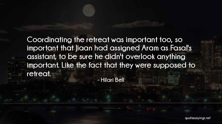 Funny Bell Quotes By Hilari Bell