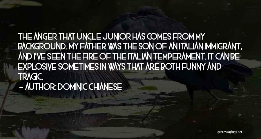 Funny Best Uncle Quotes By Dominic Chianese