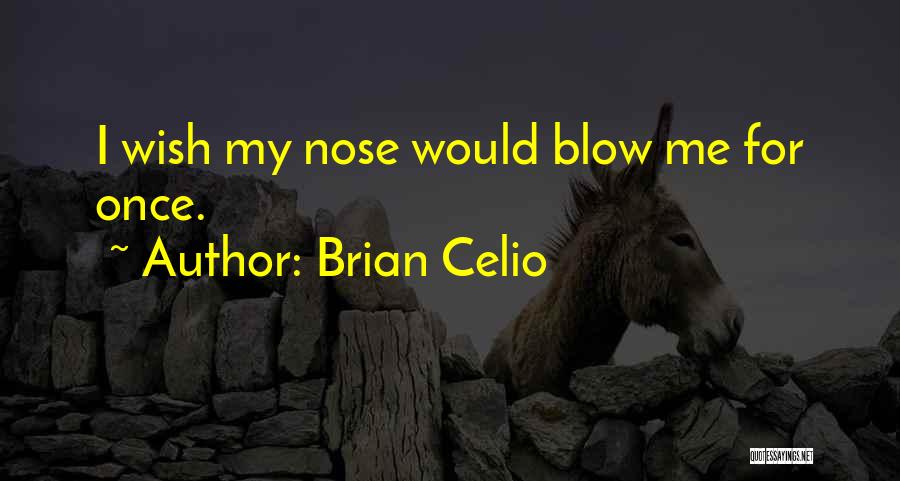 Funny Blow Up Quotes By Brian Celio